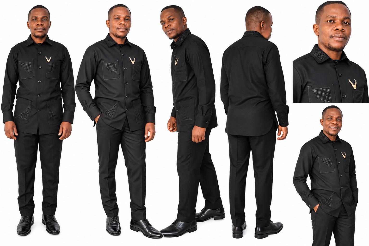 Crosswise safari suit gallery image